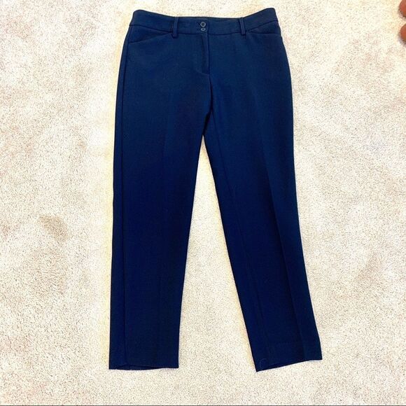 Talbots navy blue HAMPSHIRE Pants size 6 - Picture 1 of 6